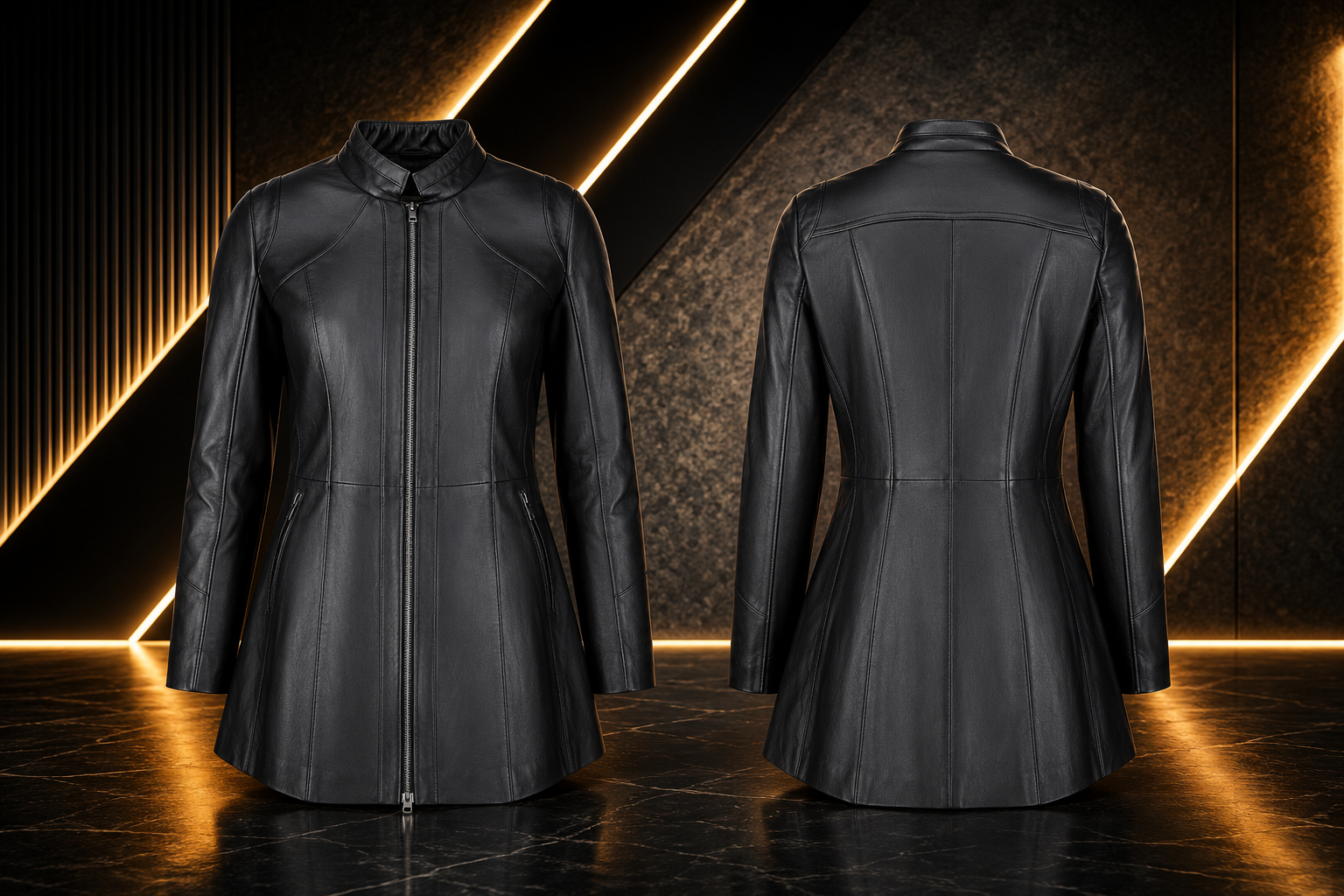 Women's Elegant Winter Long Coat