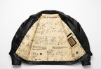 Vintage Aviator Bomber Style Jacket