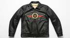 Vintage Aviator Bomber Style Jacket