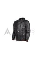 Men Leather Jacket Sports
