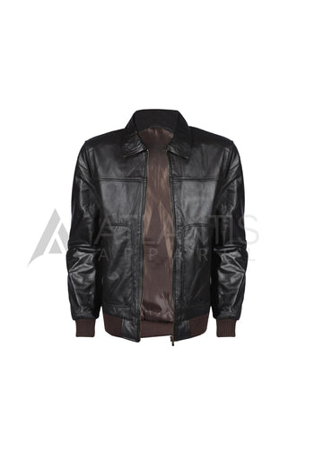 Men Leather Jacket Premium