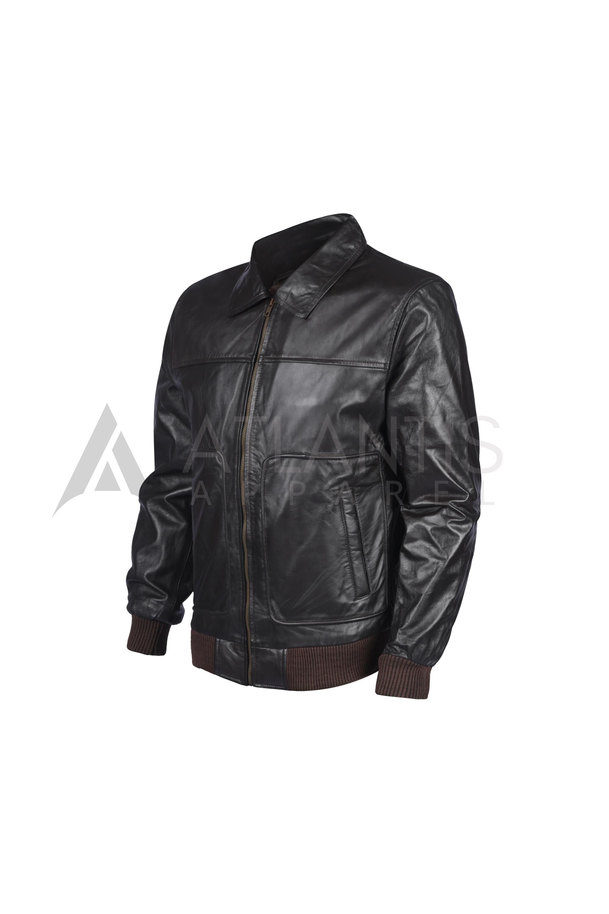 Men Leather Jacket Premium