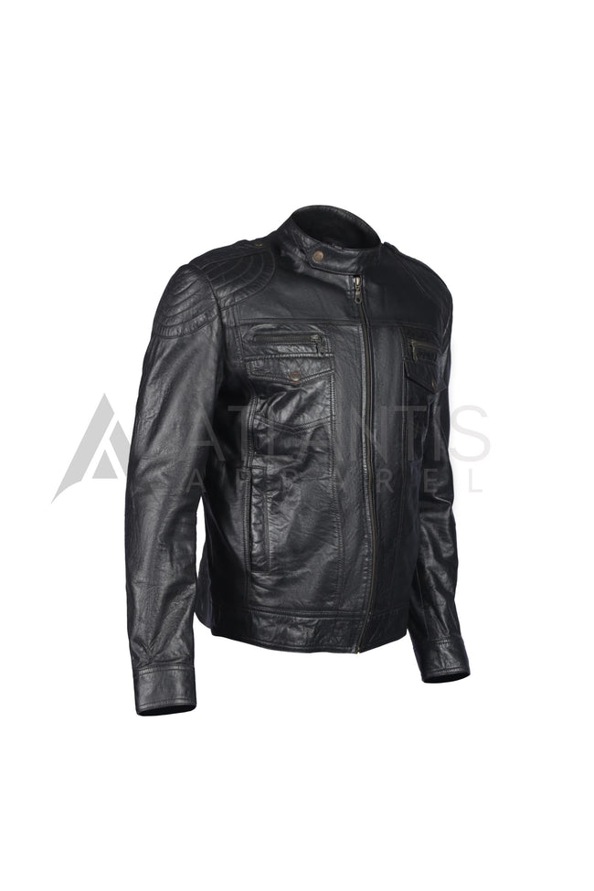 Men Leather Jacket Premium 2 Hover Image
