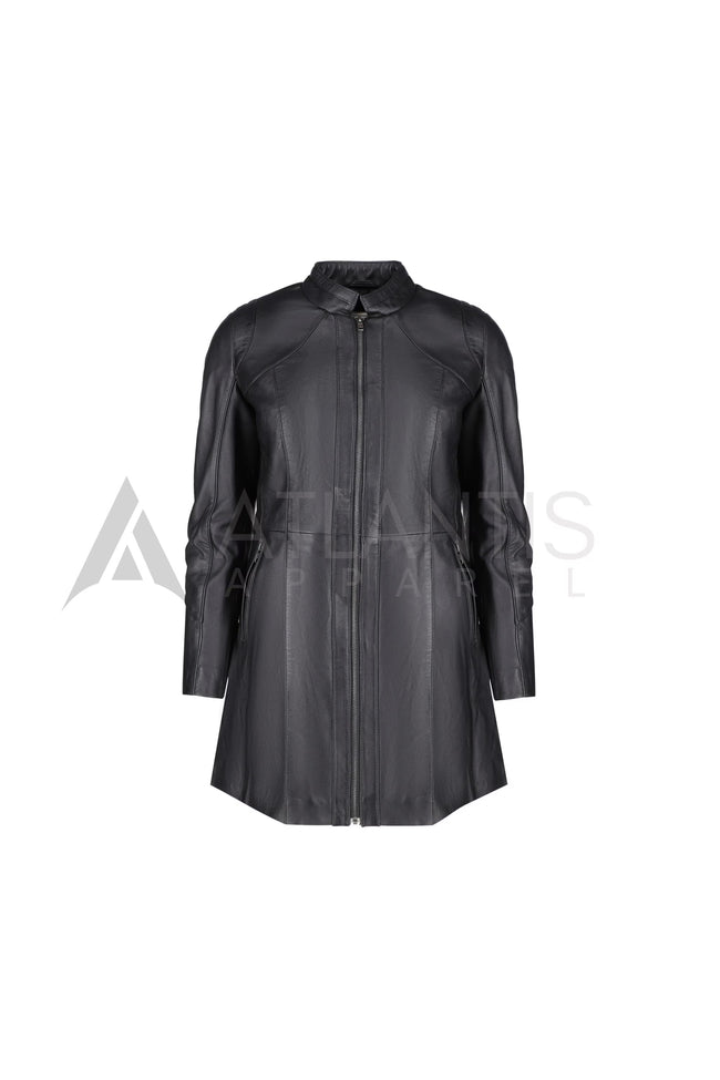 Women's Elegant Winter Long Coat Main Image
