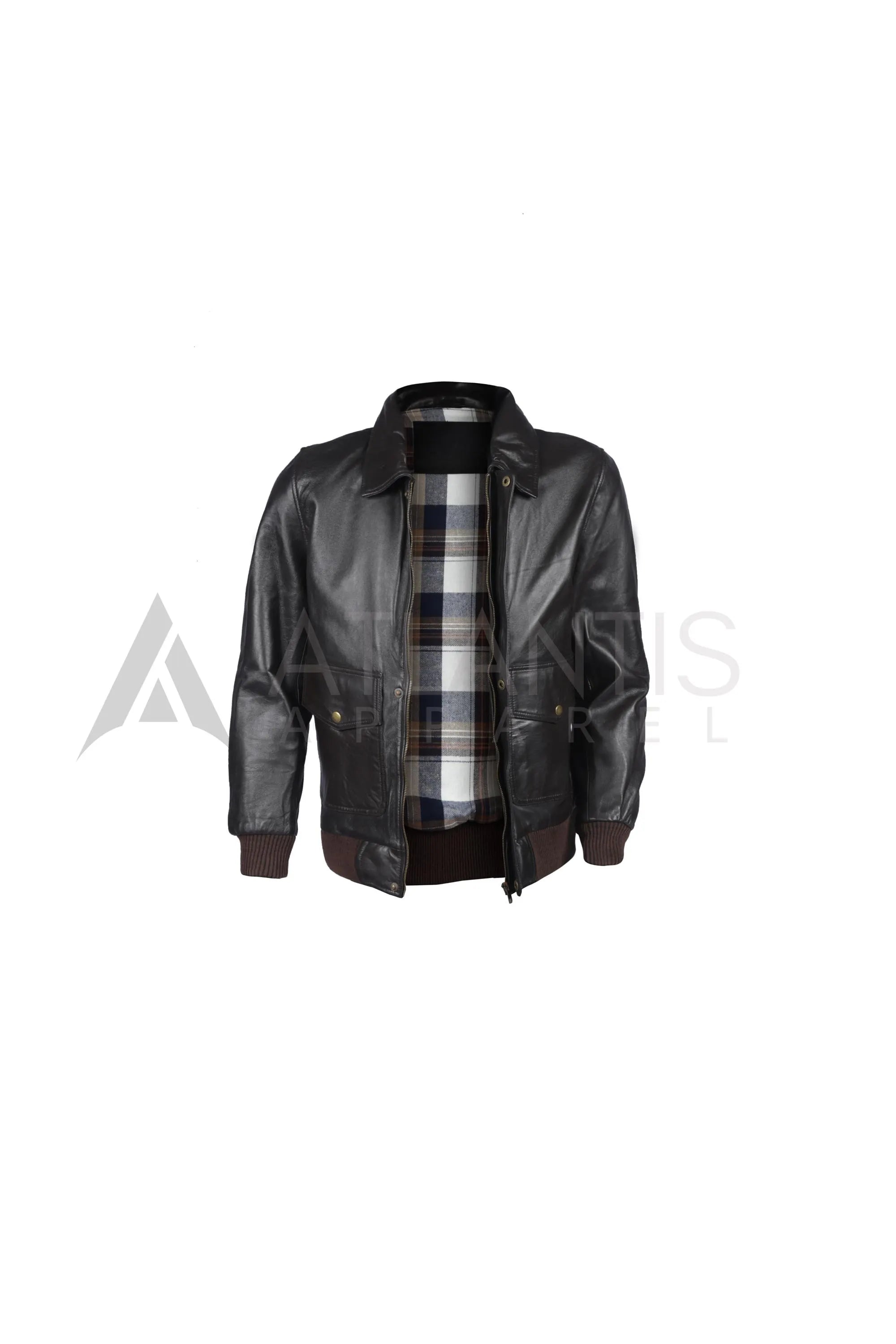 Men Leather Jacket Sports