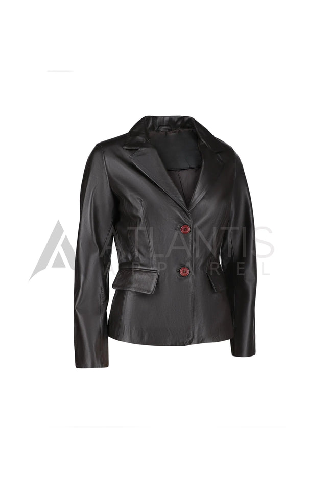 Women Leather Jacket Premium 2 Main Image