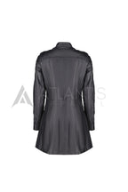 Women Leather Jacket long